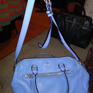 Kate spade baby blue purse